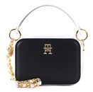 TOMMY HILFIGER TH Chic Trunk Crossbody Space Blue / Optic White Mix TOMMY HILFIGER TH Chic Trunk Crossbody Space Blue / Optic White Mix