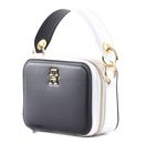 TOMMY HILFIGER TH Chic Trunk Crossbody Space Blue / Optic White Mix TOMMY HILFIGER TH Chic Trunk Crossbody Space Blue / Optic White Mix