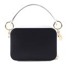 TOMMY HILFIGER TH Chic Trunk Crossbody Space Blue / Optic White Mix TOMMY HILFIGER TH Chic Trunk Crossbody Space Blue / Optic White Mix