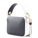 TOMMY HILFIGER TH Chic Trunk Crossbody Space Blue / Optic White Mix TOMMY HILFIGER TH Chic Trunk Crossbody Space Blue / Optic White Mix
