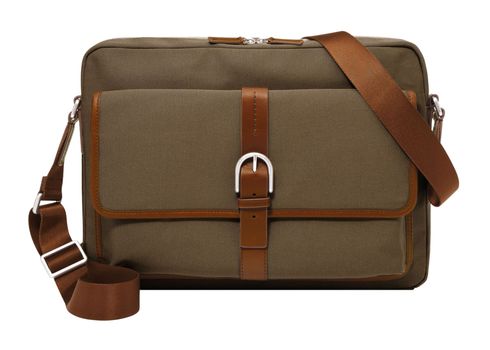 FOSSIL Camden Messenger Dark Khaki