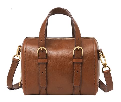 FOSSIL Carlie Mini Satchel Brown