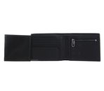 Calvin Klein Modern Plaque Trifold 10CC W / Coin CK Black Calvin Klein Modern Plaque Trifold 10CC W / Coin CK Black