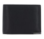 Calvin Klein Modern Plaque Trifold 10CC W / Coin CK Black Calvin Klein Modern Plaque Trifold 10CC W / Coin CK Black