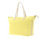 VALENTINO Palm Re Shopping Bag Lime / Ecru