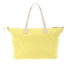VALENTINO Palm Re Shopping Bag Lime / Ecru