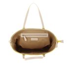 VALENTINO Palm Re Shopping Bag Lime / Ecru