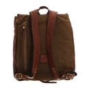CAMPOMAGGI Saturno Backpack V.Militare + T / Cognac CAMPOMAGGI Saturno Backpack V.Militare + T / Cognac