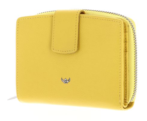 Golden Head Madrid RFID Protect Billfold Coin Wallet Sun Yellow