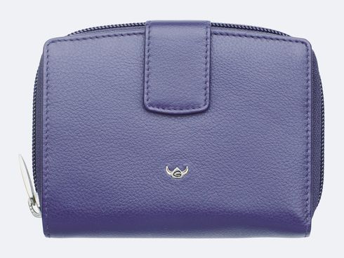 Golden Head Madrid RFID Protect Billfold Coin Wallet Lavender