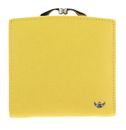 Golden Head Madrid RFID Protect French Coin Purse Wallet Sun Yellow