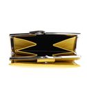 Golden Head Madrid RFID Protect French Coin Purse Wallet Sun Yellow