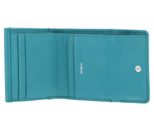 Golden Head Madrid RFID Protect Billfold Coin Wallet With Front Flap Snap Closure Turquoise Golden Head Madrid RFID Protect Billfold Coin Wallet With Front Flap Snap Closure Turquoise