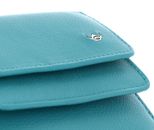 Golden Head Madrid RFID Protect Billfold Coin Wallet With Front Flap Snap Closure Turquoise Golden Head Madrid RFID Protect Billfold Coin Wallet With Front Flap Snap Closure Turquoise