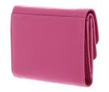 Golden Head Madrid RFID Protect Billfold Coin Wallet With Front Flap Snap Closure Fuchsia