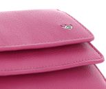 Golden Head Madrid RFID Protect Billfold Coin Wallet With Front Flap Snap Closure Fuchsia