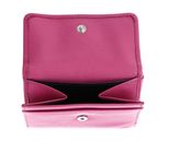 Golden Head Madrid RFID Protect Billfold Coin Wallet With Front Flap Snap Closure Fuchsia
