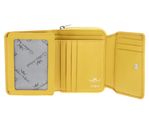 Golden Head Madrid RFID Protect Zipped Billfold Coin Wallet Sun Yellow Golden Head Madrid RFID Protect Zipped Billfold Coin Wallet Sun Yellow