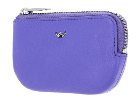 Golden Head Madrid Zipped Key Case Lavender