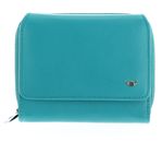 Golden Head Madrid RFID Protect Zipped Billfold Coin Wallet Turquoise Golden Head Madrid RFID Protect Zipped Billfold Coin Wallet Turquoise