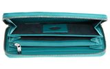 Golden Head Madrid RFID Protect Zipped Wallet Turquoise