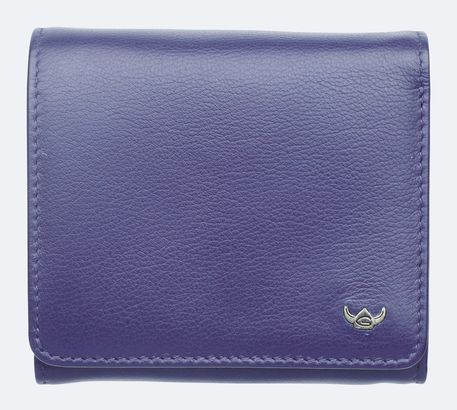 Golden Head Madrid RFID Protect Zipped Billfold Coin Wallet Lavender