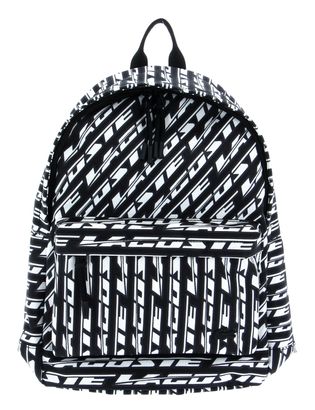 LACOSTE Backpack Mono Noir Blanc