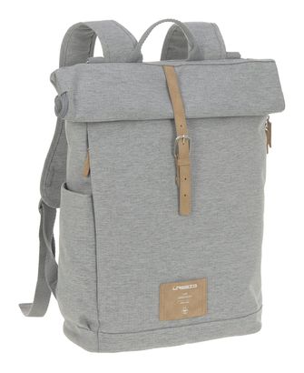 Lässig Green Label Rolltop Backpack Grey Melange