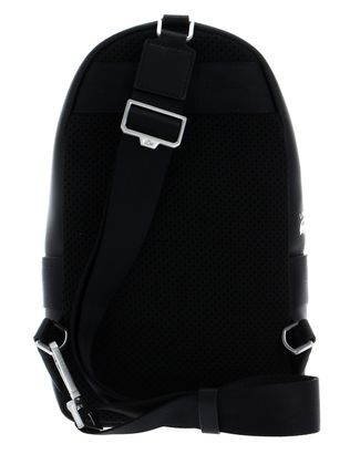 LACOSTE★Holiday Sling Bag★ユニセックス★人気早期完売 ユニセックス【LACOSTE】Anna ストラップ クラッチ ポーチ Noir