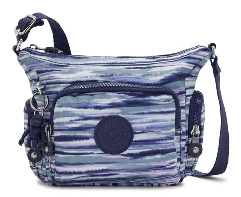 kipling Basic Eyes Wide Open Gabbie S Small Crossbody Brush Stripes