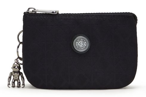 kipling Basic Elevated Eyes Wide Open Creativity Purse S Signature Blk Q
