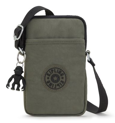 kipling Classic Tally Phone Bag Green Moss