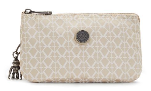 kipling Basic Elevated Creativity Pouch L Signature Beige