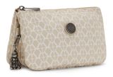 kipling Basic Elevated Creativity Pouch L Signature Beige
