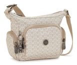 kipling Basic Eyes Wide Open Gabbie S Small Crossbody Signature Beige kipling Basic Eyes Wide Open Gabbie S Small Crossbody Signature Beige