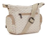 kipling Basic Eyes Wide Open Gabbie S Small Crossbody Signature Beige kipling Basic Eyes Wide Open Gabbie S Small Crossbody Signature Beige