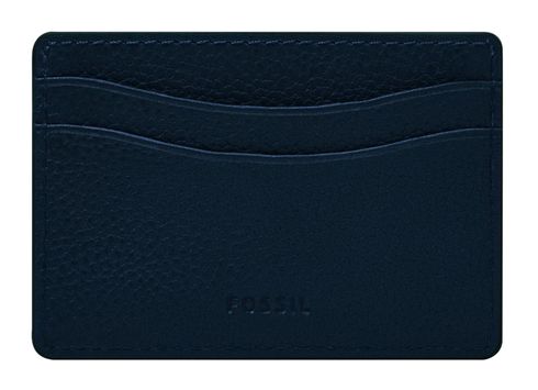 FOSSIL Anderson Card Case Midnight Navy