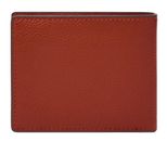 FOSSIL Anderson Large Coin Pocket Bifold Orange Multi FOSSIL Anderson Large Coin Pocket Bifold Orange Multi