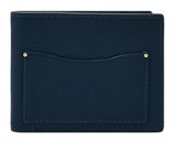 FOSSIL card case Anderson Bifold Midnight Navy | Buy bags, purses