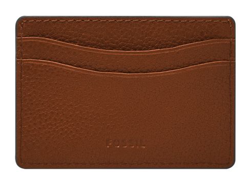 FOSSIL Anderson Card Case Brown Multi