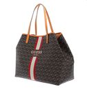 GUESS Vikky Extra Large Tote Charcoal Logo GUESS Vikky Extra Large Tote Charcoal Logo