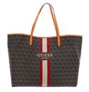 GUESS Vikky Extra Large Tote Charcoal Logo GUESS Vikky Extra Large Tote Charcoal Logo