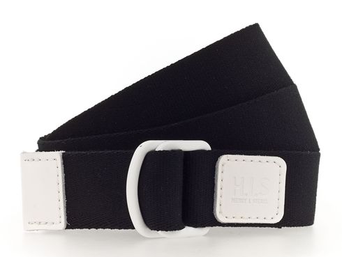H.I.S 35mm Ribbon Belt W105 Black