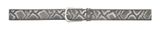 b.belt Ledergürtel Animal W105 Schwarz+Silbermetallic b.belt Ledergürtel Animal W105 Schwarz+Silbermetallic