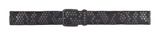 b.belt 40 mm Full Leather Belt With Mixed Rivets W85 Black