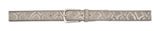 b.belt Ledergürtel Animal W105 Vanille+Silbermetallic b.belt Ledergürtel Animal W105 Vanille+Silbermetallic