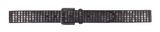 b.belt 40 mm Full Leather Belt with Mixed Rivets W80 Black b.belt 40 mm Full Leather Belt with Mixed Rivets W80 Black