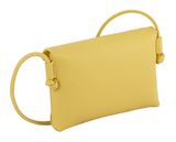 TOM TAILOR Velina Flap Bag no zip XS Light Yellow TOM TAILOR Velina Flap Bag no zip XS Light Yellow