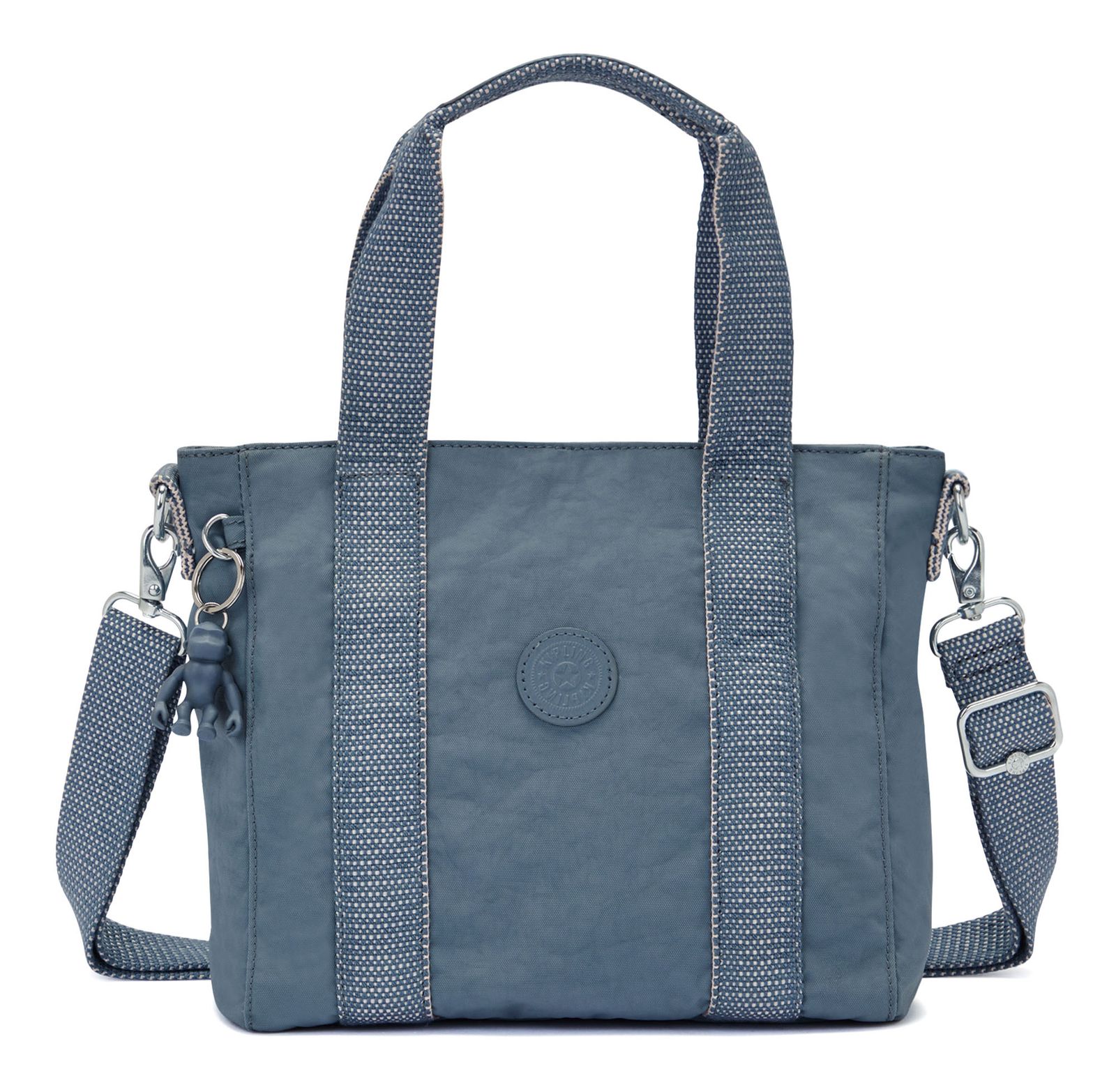 kipling Basic Asseni Mini Tote XS Brush Blue | Buy bags, purses ...