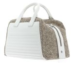 MANDARINA DUCK I-Con Summer Tote Optical White MANDARINA DUCK I-Con Summer Tote Optical White